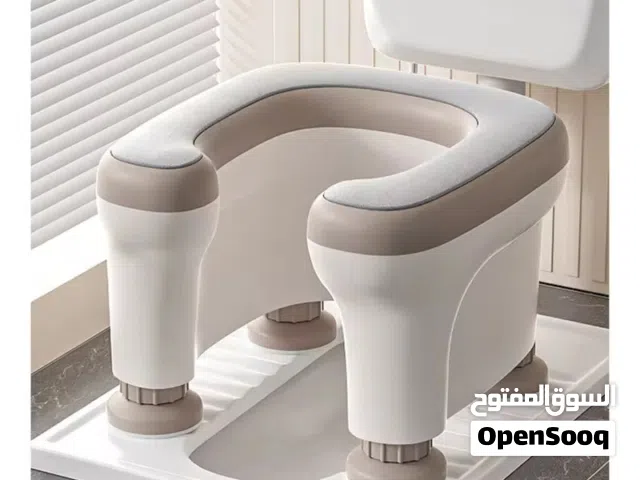 مقعد مرحاض طبي مريح .الاستخدام: مصمم لرفع القدمين وتحسين الوضعية أثناء الجلوس على المرحاض.الفوائ