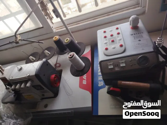 طقم خياطة متكامل (  حبكة + مكوى + ملكان) استعمال مرة واحده فقط- استخدام طالبة مشروع تخرج