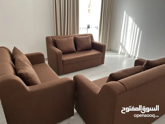 New brown sofa 3 pieces ( not used )