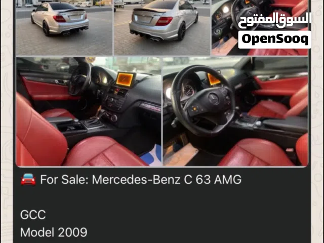 2009 مرسيدس بنز الفئة-C C 63 AMG