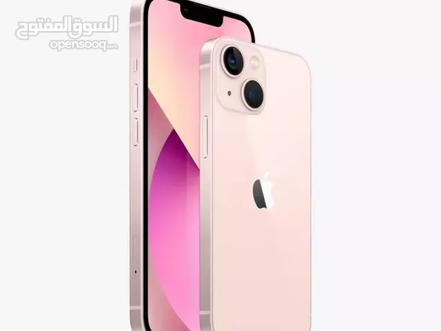 iPhone 13 باللون الزهري وكالة