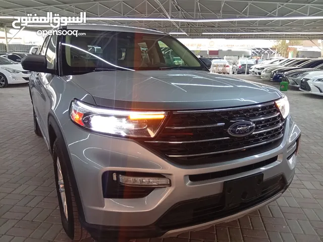 فورد اكسبلورر موديل 2021 XLT تشغيل عند بعد وكاله بدون حوادث كلين ممشي 80 الف