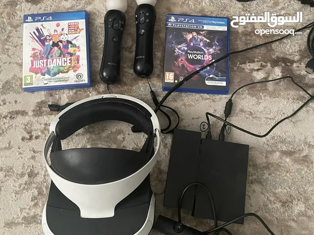 Sony vr & camera & 2 controller & 2 CD