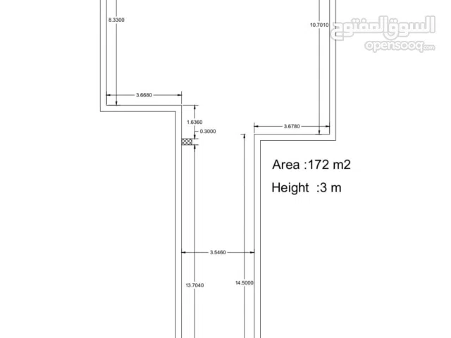 محل مميز للايجار في دوار السابع خلف الملكية - الرقم المرجعي  44078