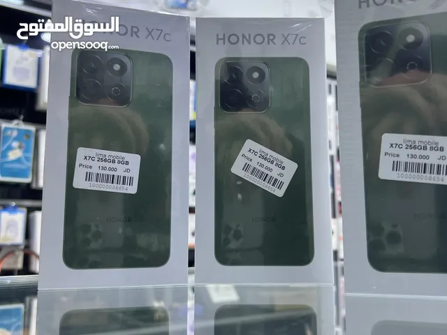 Honor X7c ( 256 GB / 8 GB RAM ) هونور  جديد مسكر كرتونة كفالة الوكيل الرسمي هدية قيمة مع كل جهاز