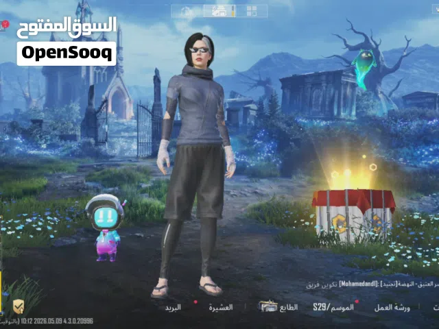 حساب ببجي  العالميه
