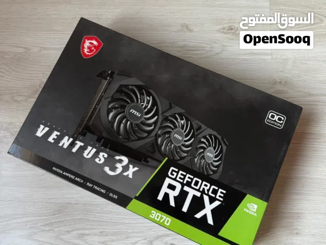 MSI NVIDIA GeForce RTX 3070 VENTUS 3X OC 8GB GDDR6 Graphics Card