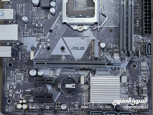 Asus H310m Motherboard مذربورد أسوس جيل ثامن و تاسع أنتل