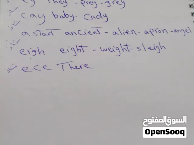 معلمه لغه انجليزيه تأسيس و منهج