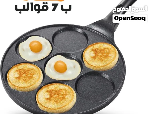 Poêle Antiadhésive 7 Moules – مقلاة غير لاصقة بسبعة قوالب