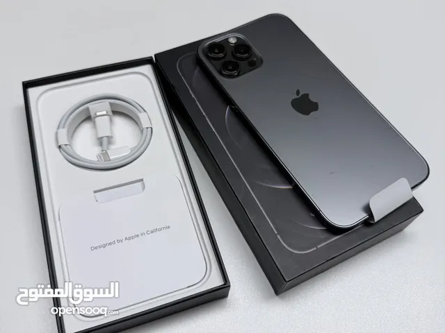 Apple iPhone 12 Pro Max 256GB - Black AirPods and EarPods