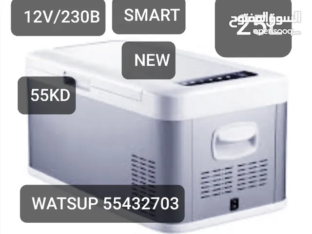 ثلاجه وفريزر كملرسور حجم 25 لتر كهرباء سياره 12/24V او كهرباء منزلي _/ثلاجه 12 او 7.5 c لتر