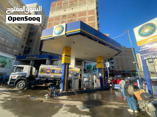 Gas station for sale Alexandria Sidi Jaber Mustafa Kamel Street before it is sold