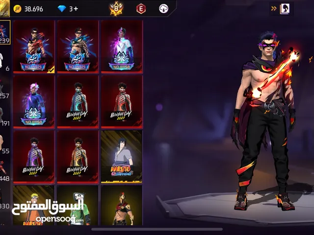 Free Fire Accounts and Characters for Sale in Buraidah