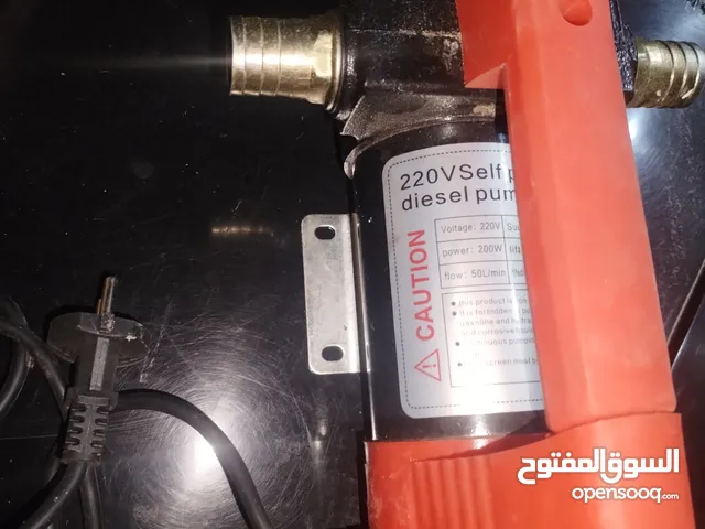 مضخة نقل نقل ديزل وزيت جديده كهرباء 220
