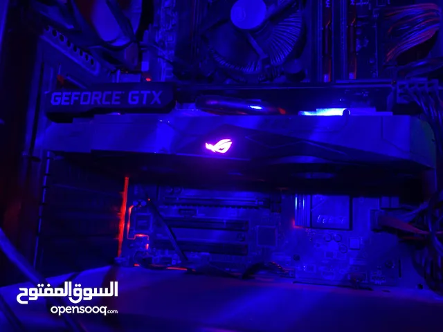 ROG STRIX gtx 1660 super 6g للبدل على كرت اقل ودفع فرقيه التواصل سوق او واتس اب