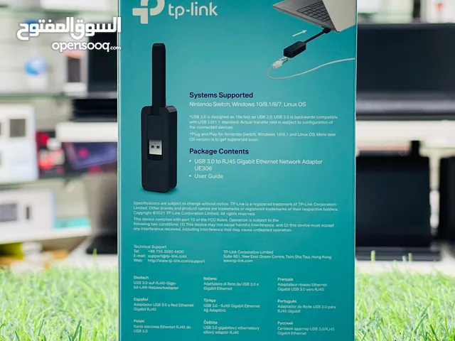 TP-Link UE306 3.0 to Gigabit Ethernet Network Wired USB Lan Adapter compatible with Linux, Windows