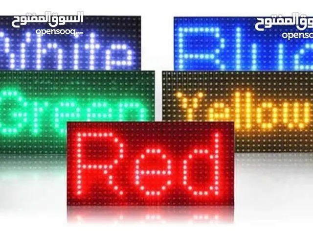 شاشات عرض LED لوحات إعلانية LED عرض خاص على حجم. 100*40سم 100*24سم