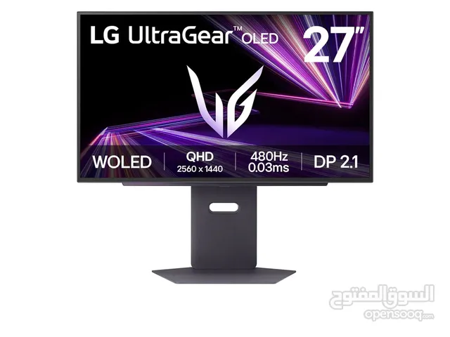 LG 27’inch 480hz QHD OLED 0.03ms Gaming Monitor