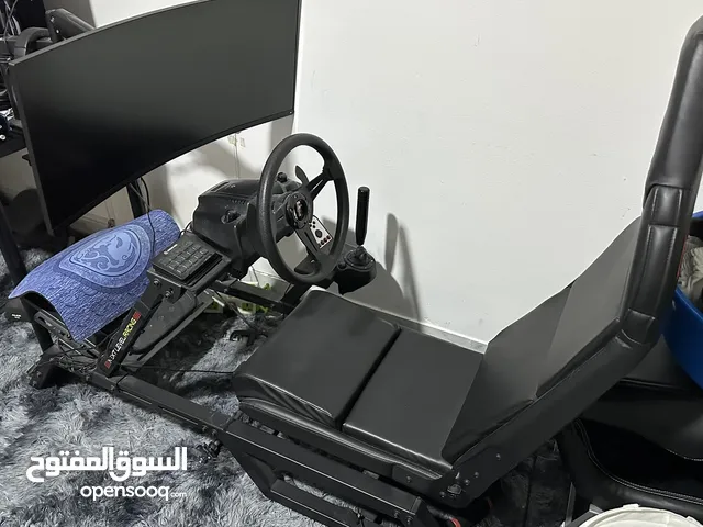 Full Set Next Level Racing F-Gt steering wheel chair with G27 pedals and shifter