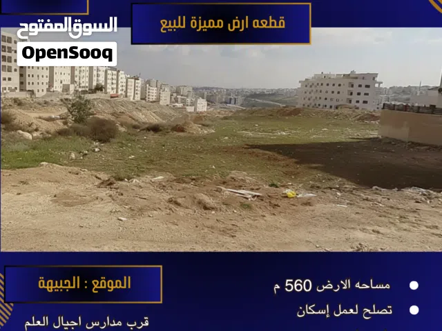 Residential Land for Sale in Amman Jubaiha