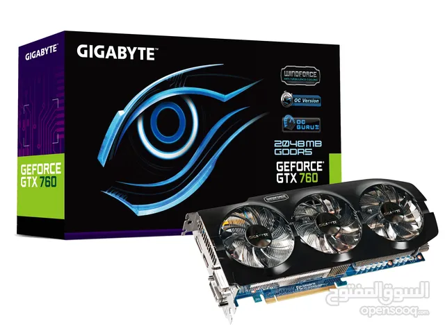كرت شاشه GIGABYTE GTX 760 WindForce 3X OC Rev. 2