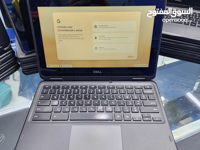 DELL CHROMEBOOK 4GB AND 32GB STORAGE TOUCHSCREEN AND X360 TYPE-C CHARGER BAG AND DELIVERY AVAILABLE