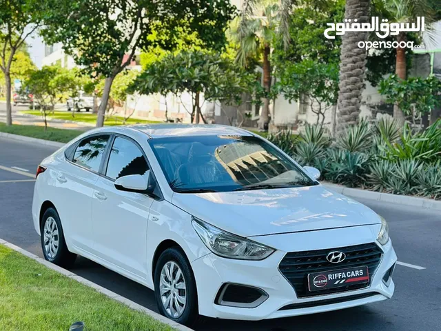 Hyundai Accent Year-2019 Engine-1.6L Colour-White Odo meter-85,000km Excellent Condition Car