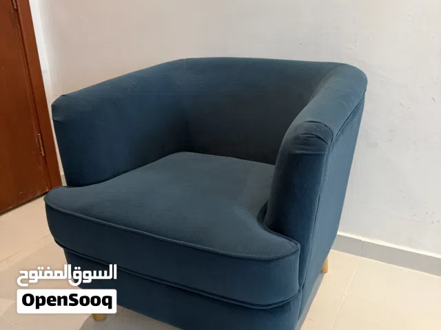 West Elm Marigold Chair Performance Velvet Petrol