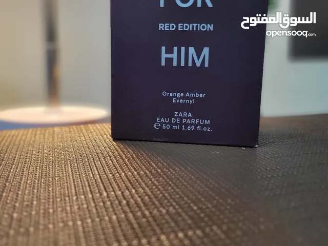 ZARA Red Edition for Him–Ignite Your Senses with Orange Amber Evernyl