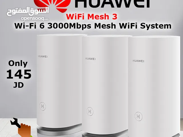 نظام Wifi Mesh 3 من Huawei بتقنية  WiFi6 وسرعة 3000Mbps