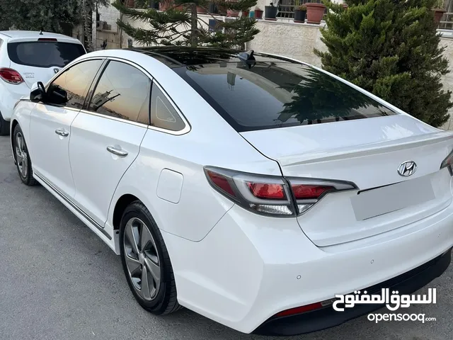هونداي سوناتا فل كامل لمتد كرت ابيض 7 جيد