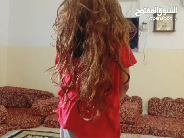 خصل وبواريك شعر مرتب