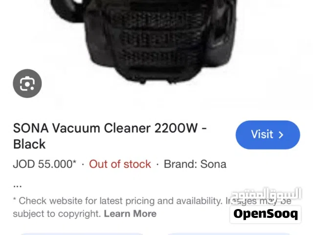 SONA Vacuum Cleaner 2200W