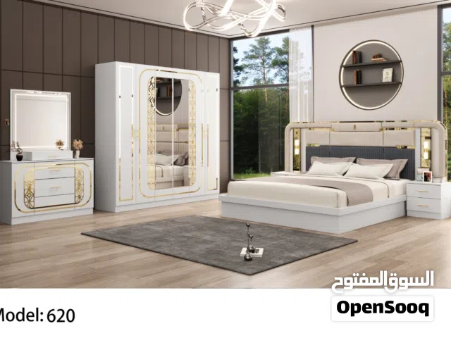 غرف نوم صيني اوريجينال 7قطع شامل التركيب و ماترس الدوشق طبي مجاني ولفتره محدوده جدا