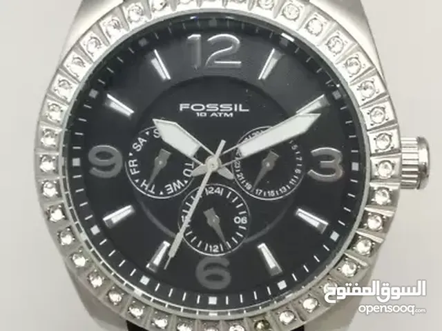 FOSSIL اصليه عددات شغالات تمام الساعة كتير حلوة السعر30