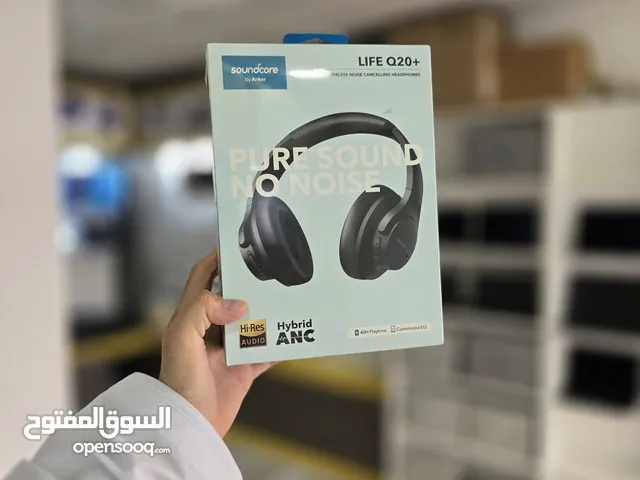عرض خاص – Soundcore Life Q20+ – سماعات إلغاء الضوضاء – جديدة – ضمان سنة – السعر 25 ريال عماني