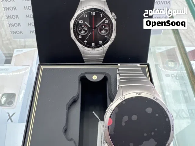 ساعة هواوي جي تي 4 تيتانيوم huawei watch gt4 titanium مستخدمة بحال الوكالة