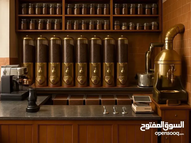 مطلوبًً شريك لمعرض قهوة طحن في عمان