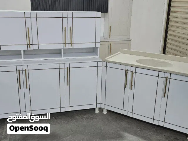 كاونتر خشب mdf متر ونص وسنك متر و20 سنتم توصيل مجاني