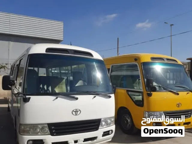 باص تويوتا كوستر 2016 تب نظافه على الفحص الكامل