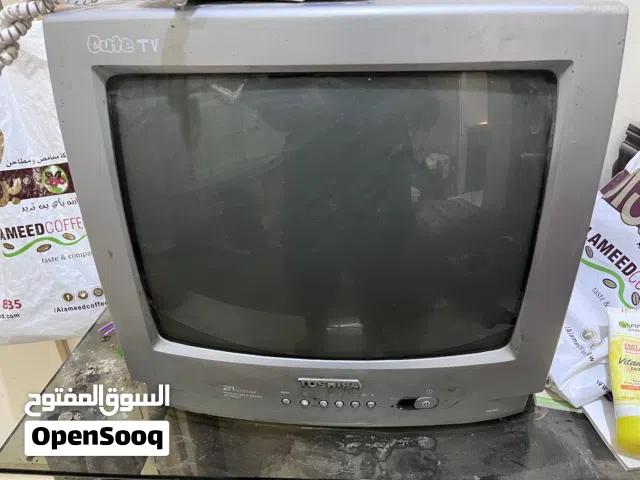 تلفزيون توشيبا 16 بوصه حاله ممتازه الوان