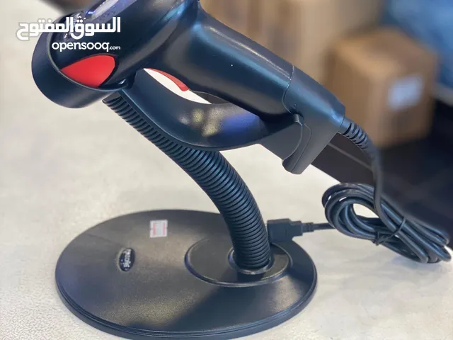 Barcode scanner pozone BS210 1D wired with stand