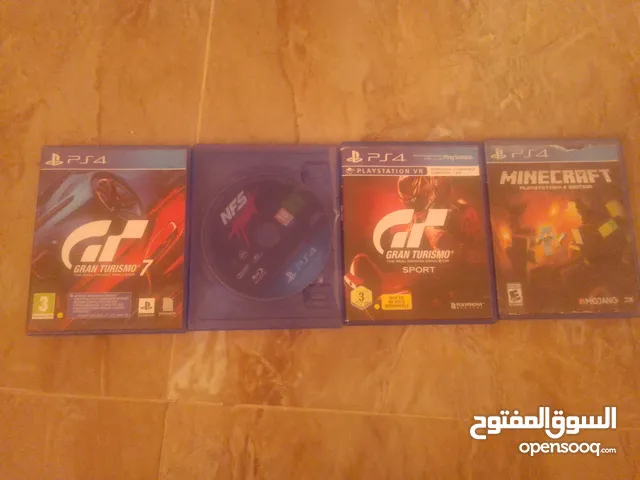 سيديات بلاستيشن فور للبيع استعمال خفيف على الفحص