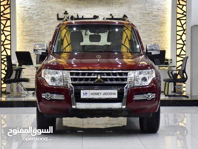 Mitsubishi Pajero GLS ( 2022 Model ) in Red Color GCC Specs This has done a kilometer of 70,000 Km
