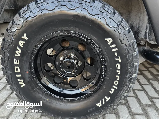 4 GT wheel with wideway allterrain tyres