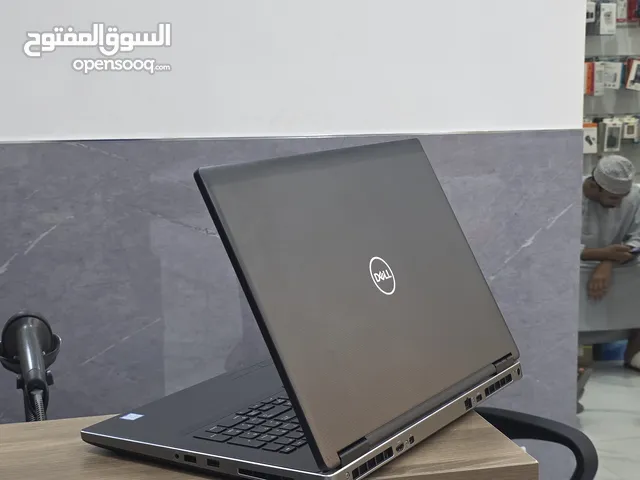 وحش الأداء والاحترافية، مخصص للبرامج الثقيلة والألعاب Core i7-H Ram64GB 1000GB SSD Nvidia quadro 8GB