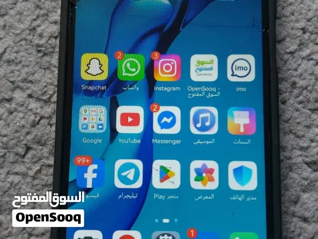 هواوي Y9s مستعمل مع شاحن وسماعات، ذاكرة 128 جيجابايت، أزرق