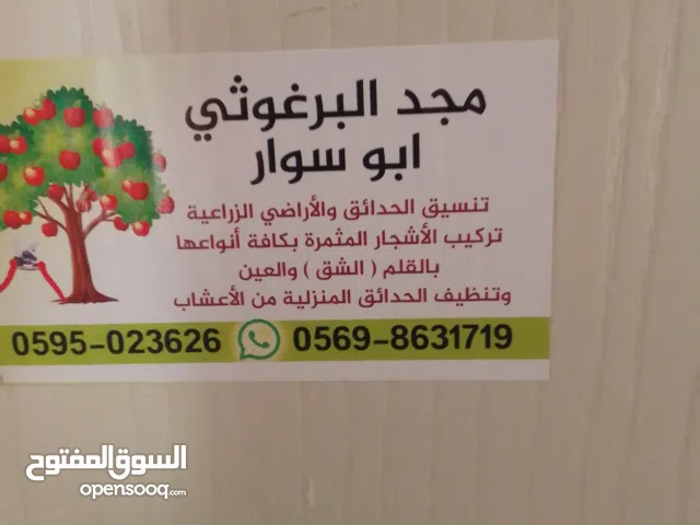 تركيباشجار وتنسيق حدائق