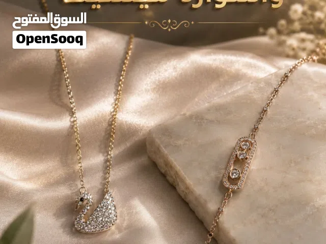 اسوارة ميسيكا + قلادة سوارفسكي